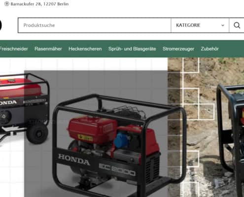 ENZMO Gartentechnik Onlineshop